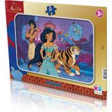 KS Games Disney Aladdin Lisanslı Frame 24 Parça Puzzle