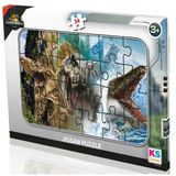KS Games Erkek Çocuk 24 Parçalı Frame Puzzle - Jurrasic World Rebirth - JW704-1 - 3 Yaş Üzeri