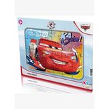 Ks Games Erkek Çocuk Disney Arabalar Lisanslı 24 Parça Frame Puzzle - Cr704 - 3 Yaş Üzeri