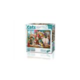 Ks Games Family Cats Near The Window 1000 Parça Puzzle