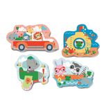 KS Games Fisher Price Vehicles 3 Yaş Baby Puzzle