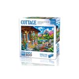 Ks Games Göl Yanındaki Renkli Ev 500 Parça Puzzle