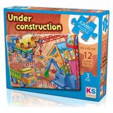 Ks Games Inşaat Alanı Jumbo Puzzle 12 Parça 31004