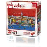 Ks Games Istanbul Kırmızısı 1000 Parça Puzzle