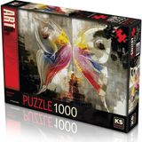 KS Games Kelebek Etkisi 1000 Parça Standart Puzzle Sanat Galerisi Tasarımı