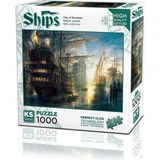 KS Games Ks Puzzle 1000 Parça Ships City Of Rochelle