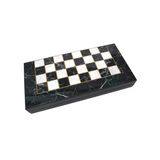 Ks Games Master Classic Tavla Siyah Beyaz Mermer Desenli