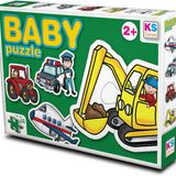 KS Games Meslekler 22x15 cm Baby Puzzle