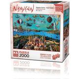 Ks Games Migration Routes - Hagia Sophia 2000 Parça Puzzle