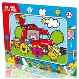 KS Games Mr Men Lisanslı Kız ve Erkek Çocuk 24 Parça Çerçeveli (Frame) Puzzle - MRMEN704-1