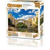 Ks Games Old Moster Bridge Bosna Hersek 500 Parça Puzzle