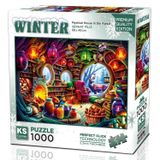 Ks Games Ormandaki Gizemli Ev Puzzle 1000 Parça - 20826 - Serhat Filiz