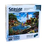 Ks Games Puzzle 1500 Parça Lighthouse Sailing 22040