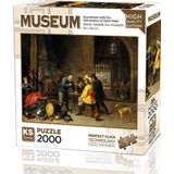 Ks Games Puzzle 2000 Parça Guardroom with the Deliverance of Saint Peter 22518