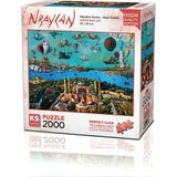 Ks Games Puzzle 2000 Parça Migration Routes - Hagia Sophia 22523