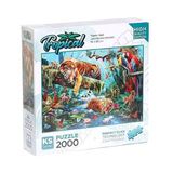 Ks Games Puzzle 2000 Parça Tigers Idyll 22512