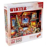Ks Games Puzzle 300 Parça Christmas Room 19251