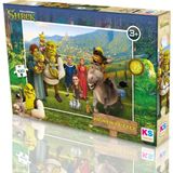 Ks Games Shrek 100 Parça Çocuk Puzzle