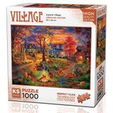 KS Games Sonbahar Köyü 1000 Parça Puzzle