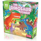 KS Games The Dinosaur Forest Pre School Puzzle 12 Parça