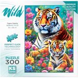 Ks Games Tigers Family Puzzle 300 Parça