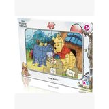 Ks Games Winnie The Pooh Lisanslı 24 Parça Çocuk Puzzle - Frame (Çerçeveli) Puzzle - Wn704