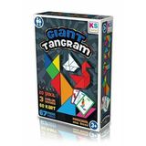 Ks Giant Tangram Kutulu - Çocuklar İçin Eğitici Zeka Ve Şekil Oyunu