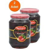 KŞ Kardeşler Şekerleme Çilek Reçeli Cam Kavanoz 1 kg X2 - 2 kg