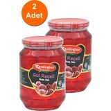 KŞ Kardeşler Şekerleme Gül Reçeli Cam Kavanoz 1 kg X2