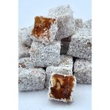 KŞ Kardeşler Şekerleme Kardeşler Fıstıklı Hindistan Cevizli Lokum 500 gr