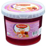 KŞ Kardeşler Şekerleme Kardeşler Gül Reçeli Kova 2400 gr - 2,4 kg