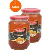 KŞ Kardeşler Şekerleme Kayısı Reçeli Cam Kavanoz 1 kg X2
