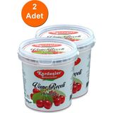 KŞ Kardeşler Şekerleme Vişne Reçeli Kova 800 gr X2