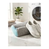 ks kastasaksı Koruyucu Peluş Ayakkabı Yıkama File Çantası - Çamaşır Makinesi İçin Darbe Emici Mikrofiber Yıkama Torbası