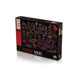 KS Puzzle 1000 Parça Robot Workshop Robot Atölyesi Puzzle