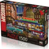 KS Puzzle 22017 Rickey's Diner 1500 Parça Puzzle