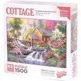 KS Puzzle 22027 Songbirds At Summertime Mill 1500 Parça Puzzle