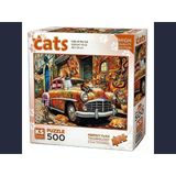 Ks Puzzle 500 Parca Cats Of The Car (20073)