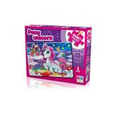 KS Puzzle JP 31007 Pony Unicorn Jumbo 12 Parça Puzzle