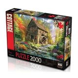 KS Puzzle Mill Cottage Değirmen Kulübesi 2000 Parça Puzzle