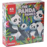 KS Puzzle PRS 32706 The Panda Family Pre School Puzzle