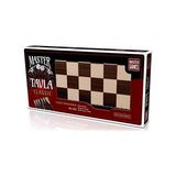 Ks Puzzle Siyah Beyaz Büyük Boy Tavla - 2 Adet - Option-1