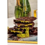 ksana choco Bitter Belçika Çikolatası: Kıtır Kadayıflı Ve %80 Antep Fıstığı Ezmeli Dubai Künefe Çikolata