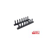 KSB PLASTİK Katlanabilir Seyyar Tabaklık Tak Çıkar Mutfak ve Kamp İçin Pratik Çözüm 30x12