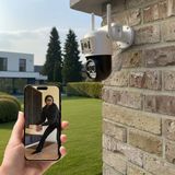 KSB Store 3 Kameralı Kablolu Akıllı Güvenlik Kamerası – 360° Ptz Hareketli, Çift Antenli, Wifi Ip, Gece Görüşlü Dış Mekan Kamera
