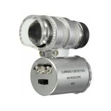 KSB Store -Iphone5 Için Uyumlu Kapaklı Lens Mikroskop Taşınabilir Mini Cep Boyutu LED Mikroskop NO.9882-IP5II ( Lisinya )
