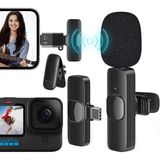 KSB Store Magicvoice K8 Kablosuz Type-C Vlogger Yaka Mikrofonu (Android, Gopro, Osmo Action, Iphone, Ipad)
