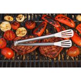 KSB Store Maşa Paslanmaz Barbekü Maşası - 25 cm Mutfak Ekmek Maşası