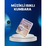 KSB Store Mor Otomatik Para Girişli Elektronik Şifreli Kumbara - Lisinya