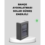 KSB Store Solar Dış Mekan Aplik Su Geçirmez Dayanıklı LED Aydınlatmalı - Lisinya